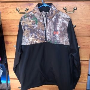 Under Armour camo 1/2 zip